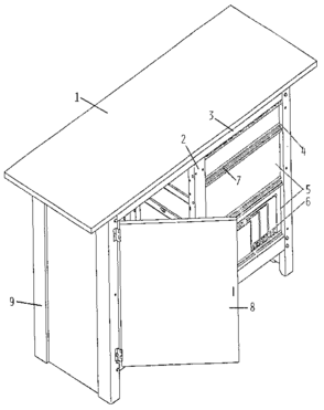 Unit Parts Diagram and Parts List for 65520  Craftsman Tool Stand & Cart