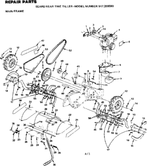 Part Location Diagram of 100444K Craftsman Shield