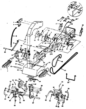 Part Location Diagram of 104445X Craftsman Switch