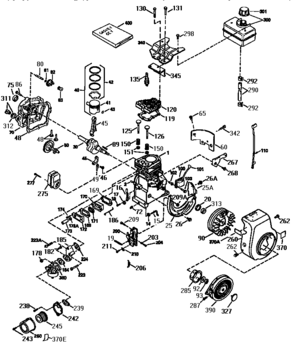 Part Location Diagram of 26988 Craftsman E-ring, 2-pack