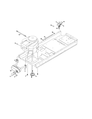 Engine/twin Muffler Diagram and Parts List for 247204000  Craftsman Engine