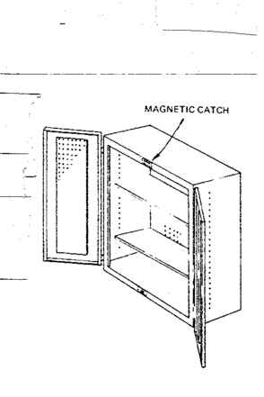 Part Location Diagram of M-4828 Craftsman Magntc catch