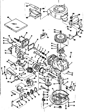 Part Location Diagram of 29252 Craftsman Gasket set