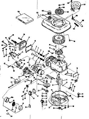 Part Location Diagram of 631001 Craftsman Carburetor