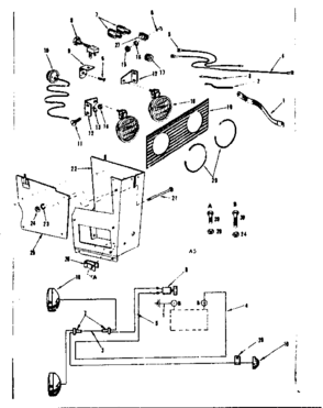 Tractor Diagram and Parts List for 91799290  Craftsman Lawn Tractor