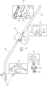 Diagram Diagram and Parts List for CMXGTAMDA25C Type 2020 Craftsman Trimmer
