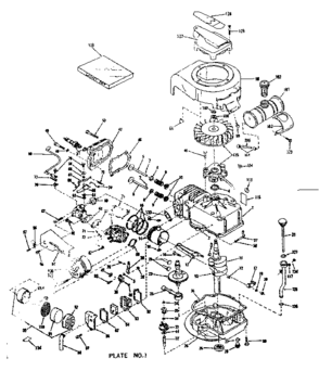 Part Location Diagram of 610667 Craftsman Magneto