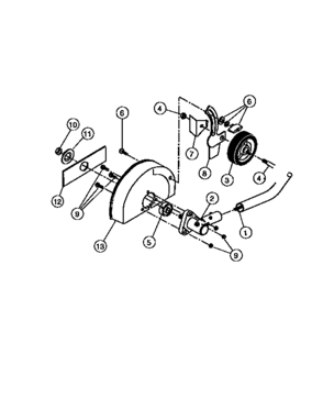 Lower Boom Diagram and Parts List for 316797380  Craftsman Trimmer