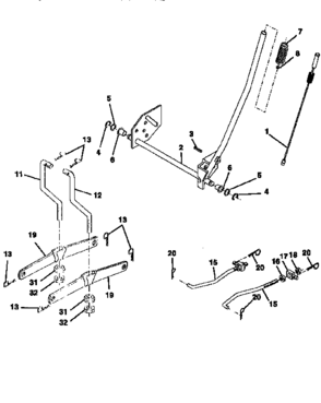 Part Location Diagram of 122365 Craftsman Button plunger red
