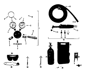 Part Location Diagram of 9105448 Craftsman Rod pack