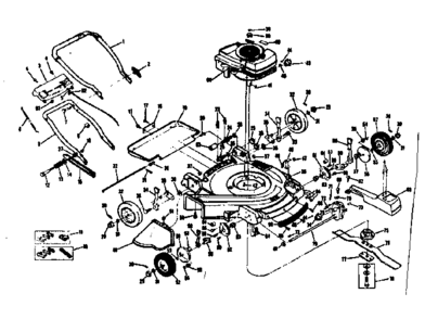 Part Location Diagram of 70325 Generac Engine Controller Assembly