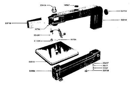 Part Location Diagram of X-174 Craftsman Screw
