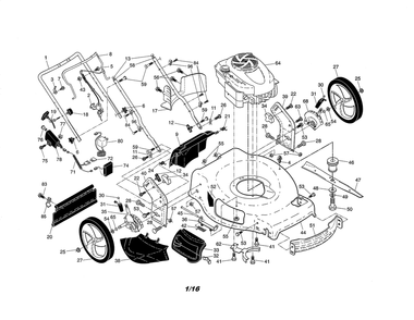 Part Location Diagram of 532400723-CM Craftsman Bracket.Drv.Control.