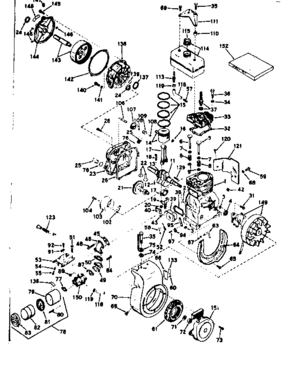 Part Location Diagram of 29367 Craftsman Crankshaft