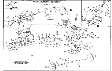 Part Location Diagram of 48489 Craftsman Scraper