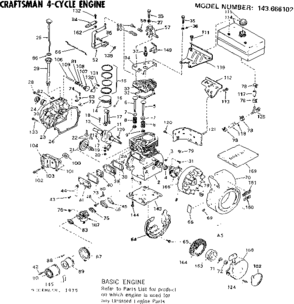 Part Location Diagram of 33311B Craftsman Cylinder