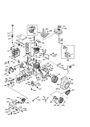 Part Location Diagram of 754336 Craftsman Short block