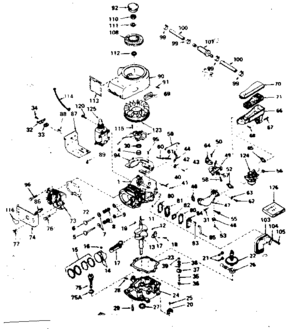 Part Location Diagram of 33366 Craftsman Camshaft