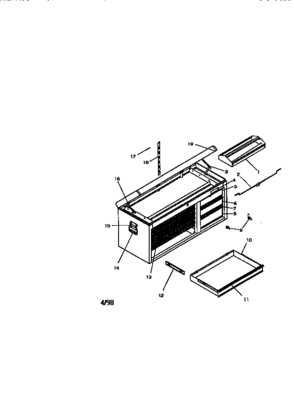 Part Location Diagram of A15379-EG Craftsman Drawer