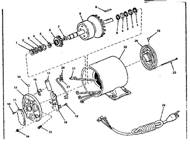 Unit Diagram and Parts List for 11312011  Craftsman Engine