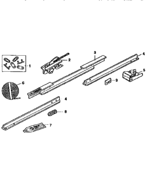 Part Location Diagram of 41A3589-3 Craftsman Garage Door Opener Belt Assembly