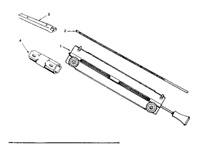 Maintenance Kit Diagram and Parts List for 358352240  Craftsman Chainsaw