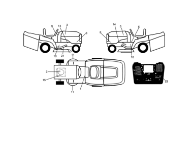 Part Location Diagram of 581578301 Husqvarna Decal