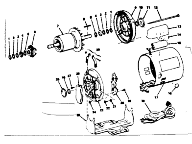 Part Location Diagram of 64681 Craftsman Shield assembly