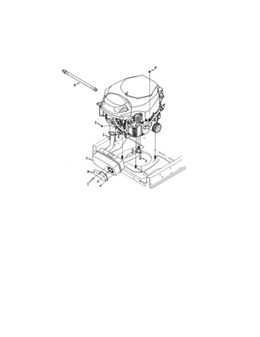 Engine/muffler Diagram and Parts List for 247204220  Craftsman Engine