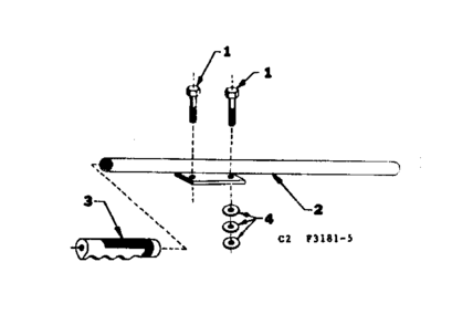 Handle Diagram and Parts List for 5803181-5  Craftsman Engine