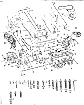 Part Location Diagram of 615A89 Craftsman Tire chains