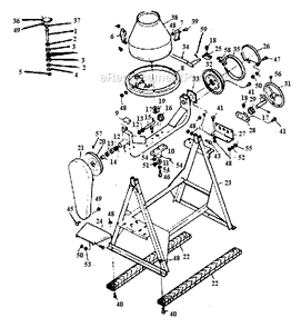 Part Location Diagram of 5008 Craftsman Grease Seal Kit