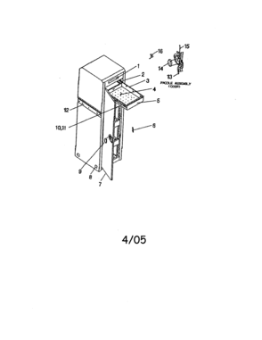 Tall Ball Bearing Locker Diagram and Parts List for 706596050  Craftsman Tool Stand & Cart