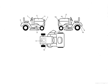 PG 9 - PLDM -DECALS Diagram and Parts List for 917203900 Type 0 Craftsman Lawn Tractor