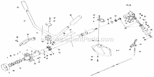 Part Location Diagram of NB03D-133A Craftsman Plug