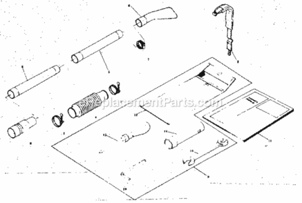 Part Location Diagram of STD316756 Craftsman 56 Hoseclamp