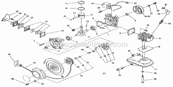 Part Location Diagram of 119059790 Craftsman Bolt