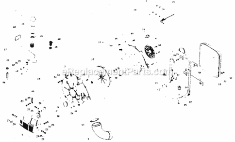 Page A Diagram and Parts List for 636798691  Craftsman Leaf Blower / Vacuum