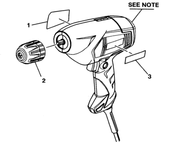 Drill Diagram and Parts List for 315101070  Craftsman Boring Machine