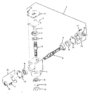 Part Location Diagram of 12831 Craftsman Miter gear