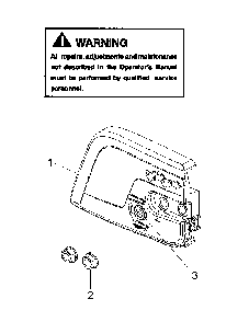Clutch cover Diagram and Parts List for 358740180  Craftsman Chainsaw