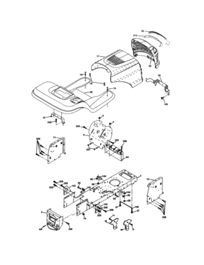 Part Location Diagram of 188571X558 Craftsman Fend/ftrest