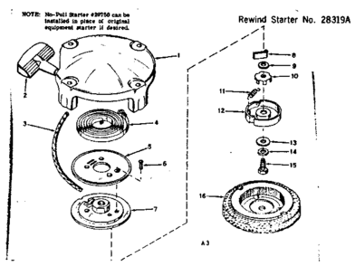 Part Location Diagram of 31693 Craftsman Pulley