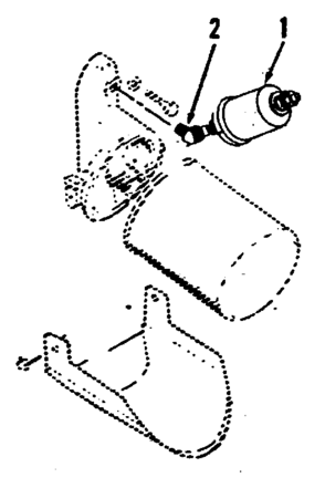 Oil Pressure Sender - 40 P.s.i. Diagram and Parts List for 73911054C  Craftsman Engine
