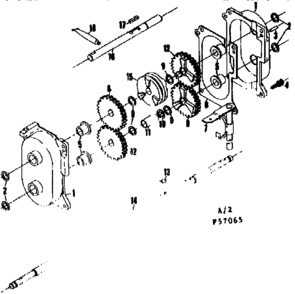 Part Location Diagram of 57073 Generac Junction Block