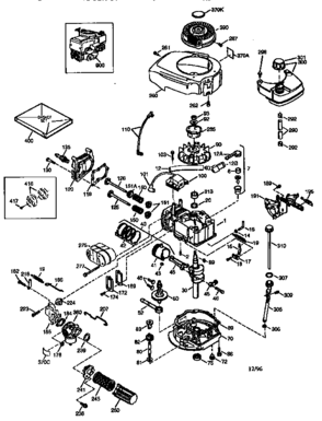 Engine 143.975026 (71/143) Diagram and Parts List for 143975026  Craftsman Engine