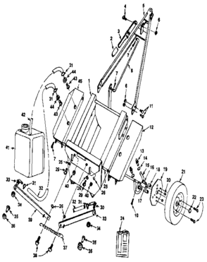 Part Location Diagram of 5034042 Craftsman Hex bolt, 5-pack