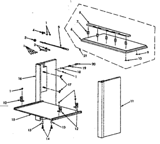 Part Location Diagram of 194237 Craftsman Top