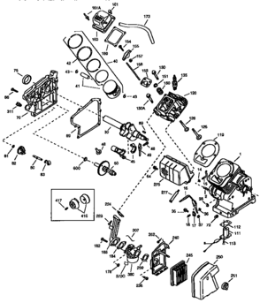 Engine 143.965019 (71, 143) Diagram and Parts List for 143965019  Craftsman Engine