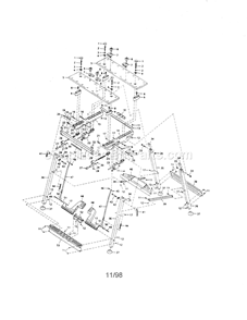 Unit Parts Diagram and Parts List for 69565803  Craftsman Workbench